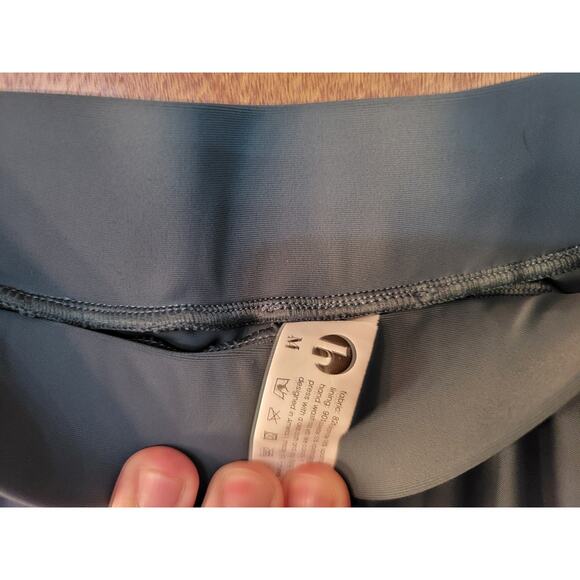 NWT - Women's Honey Mark Sugar Swim Skort w/ Pockets - Sage - Sz: M - Picture 2 of 5